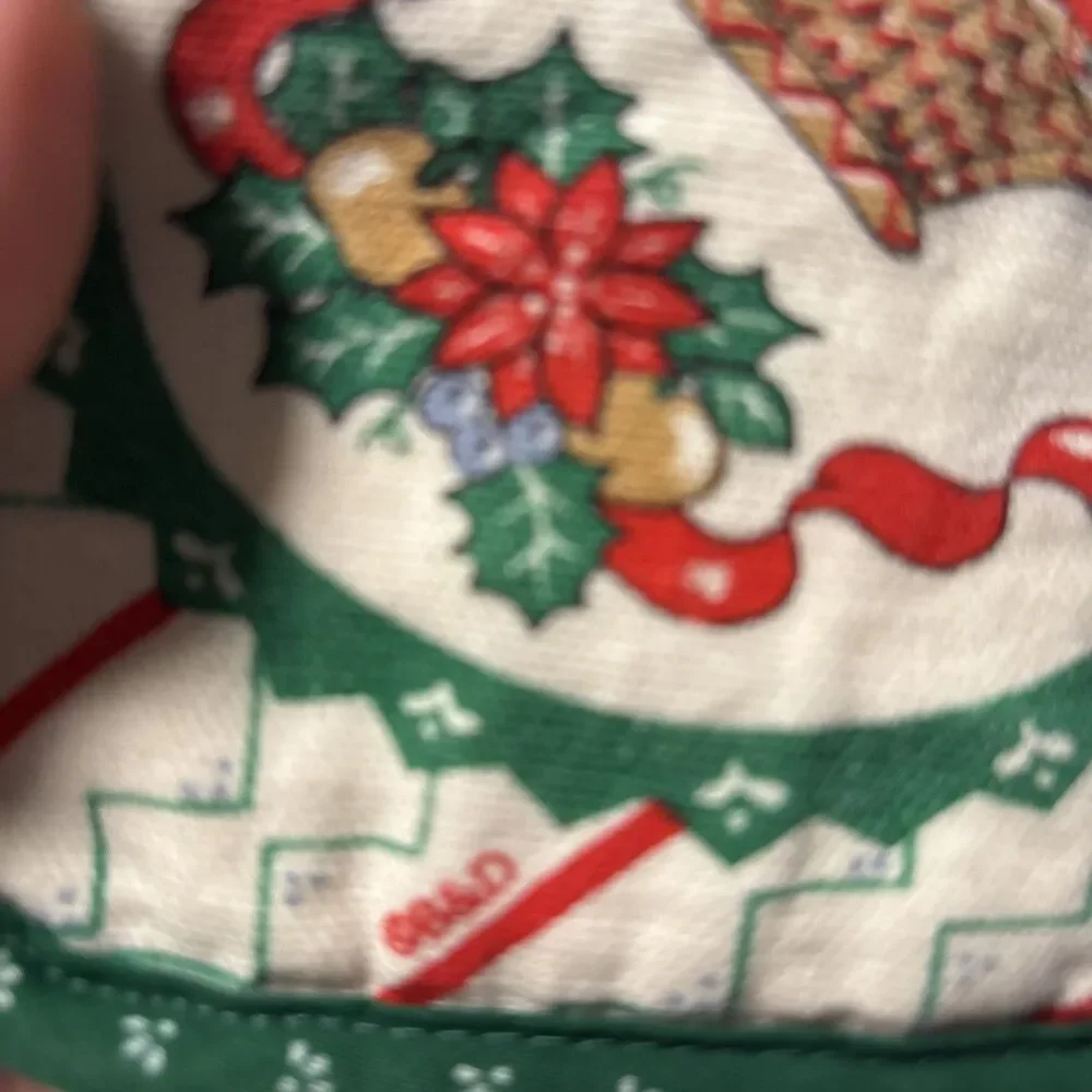 Vintage 80’s/90’s B&D Christmas Potholders Lot 4 RARE Toy Shop, Teddy, Bow Fruit